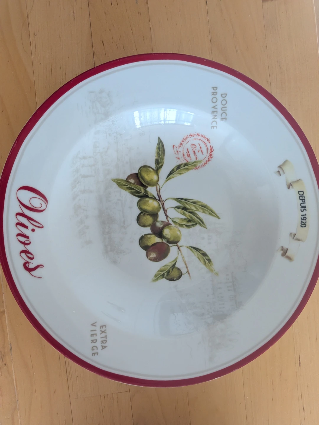4 Douce Provence Olives Pasta Bowls with one large serving bowl - photo 5