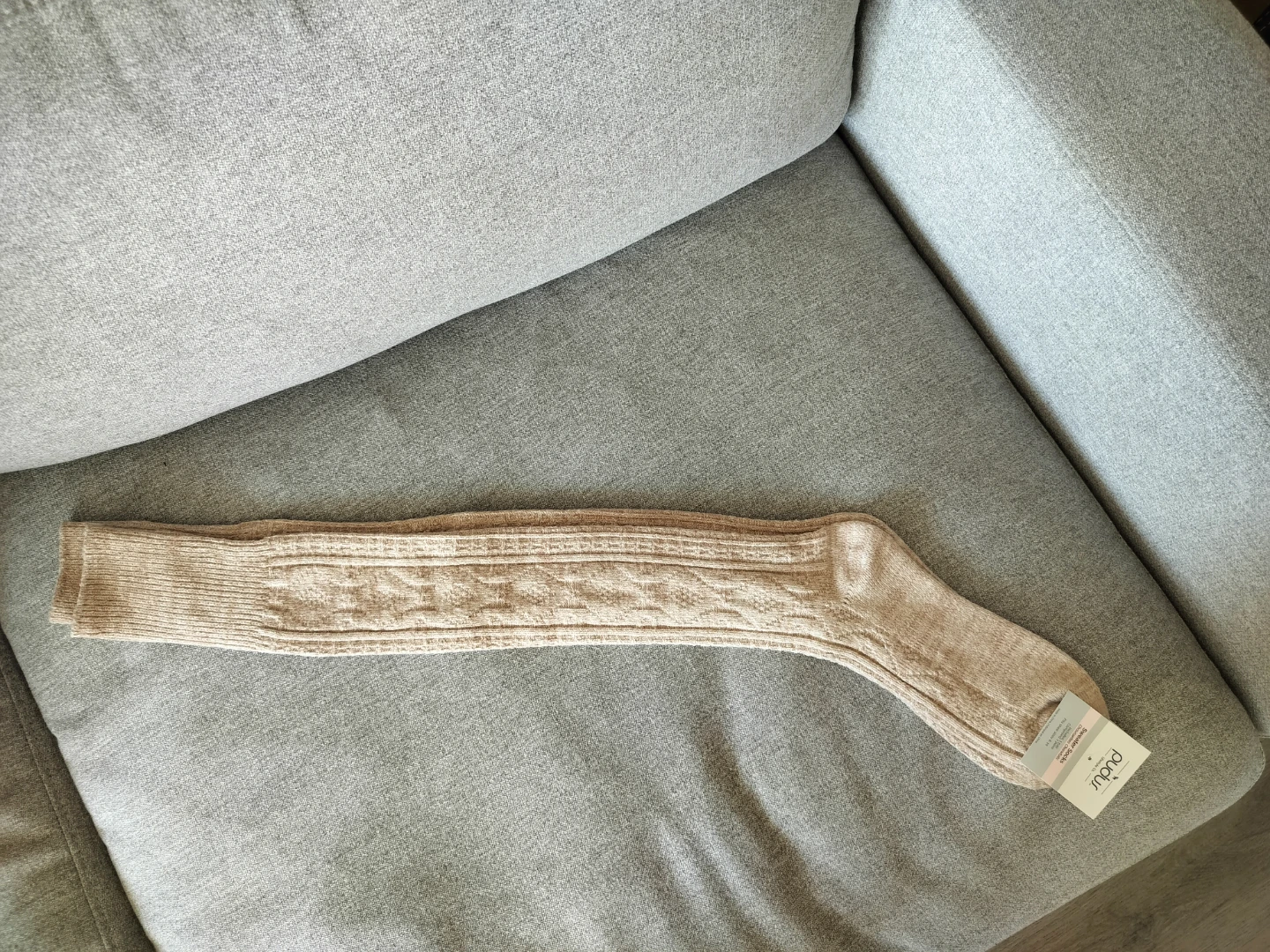 Pudus Sweater Socks Beige - photo 2