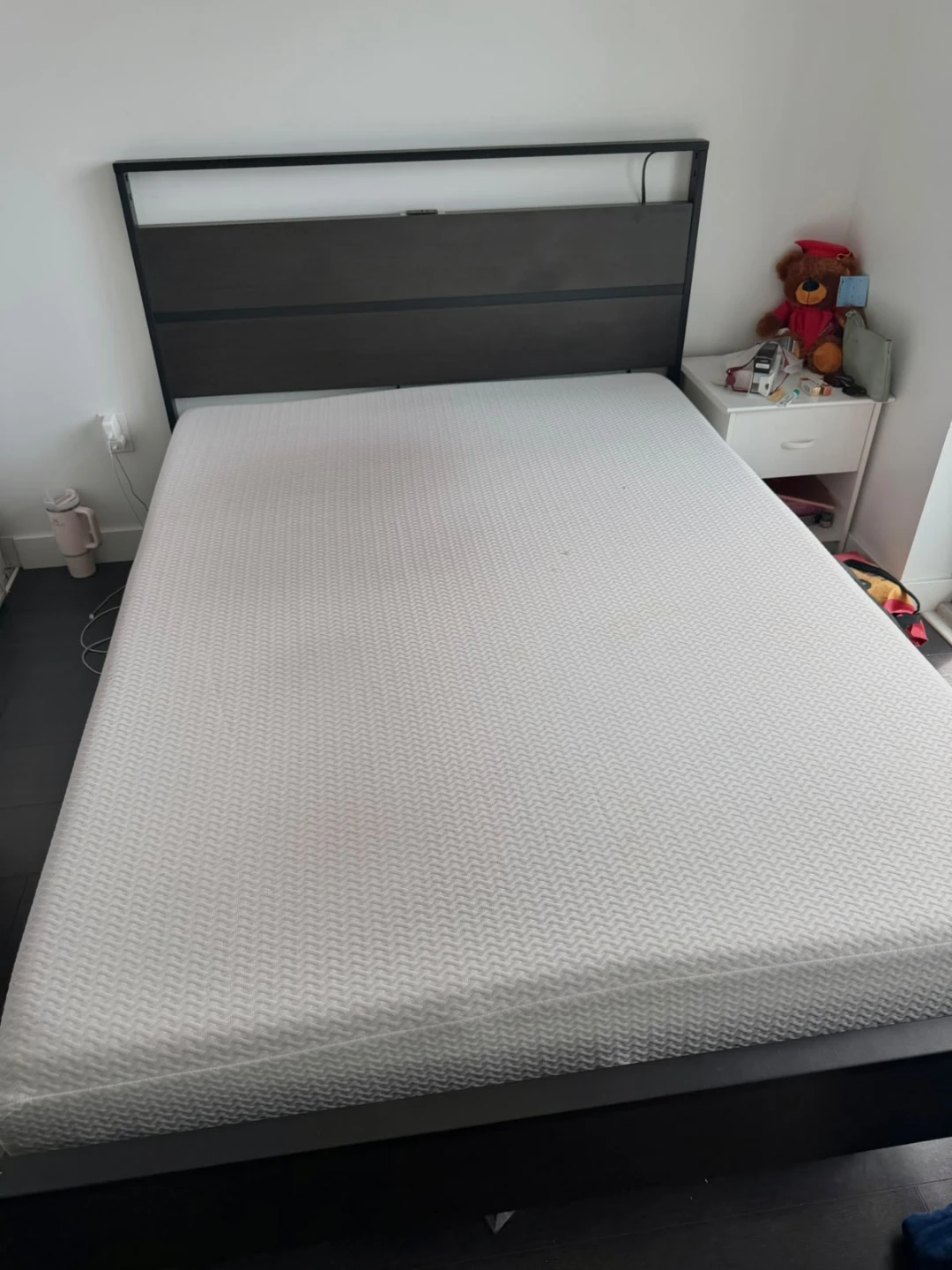 Full-Size Mattress + Bed Frame + Extras - photo 5
