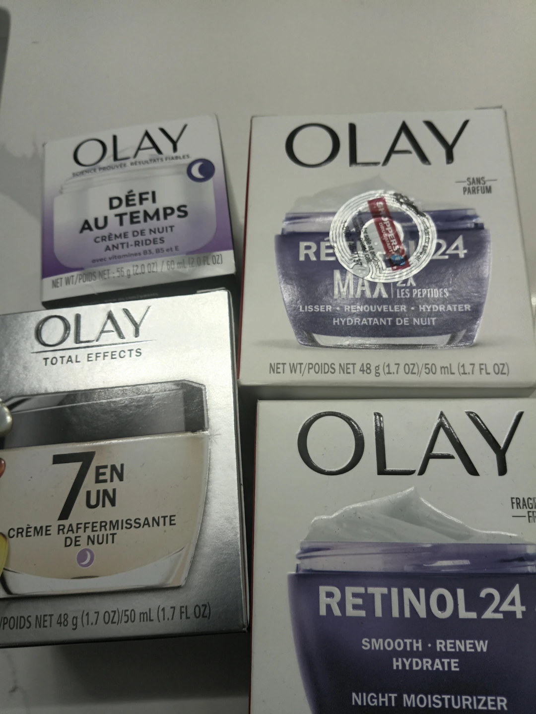 Olay Night Moisturizer Collection