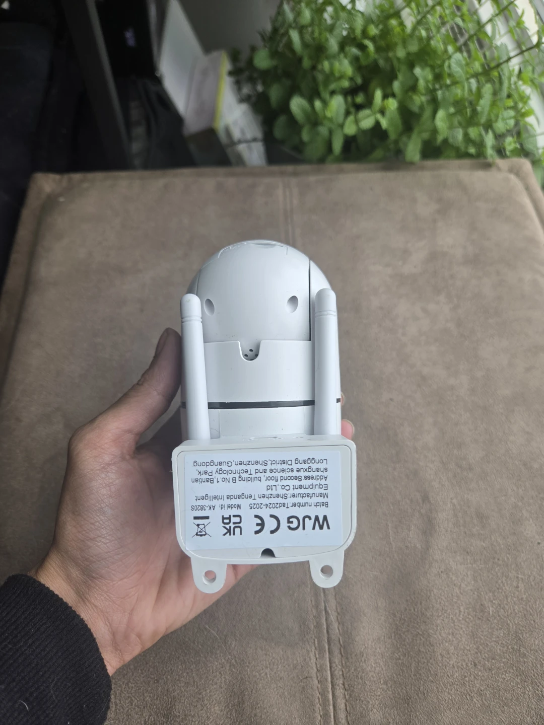 White Smart Security Camera - photo 3