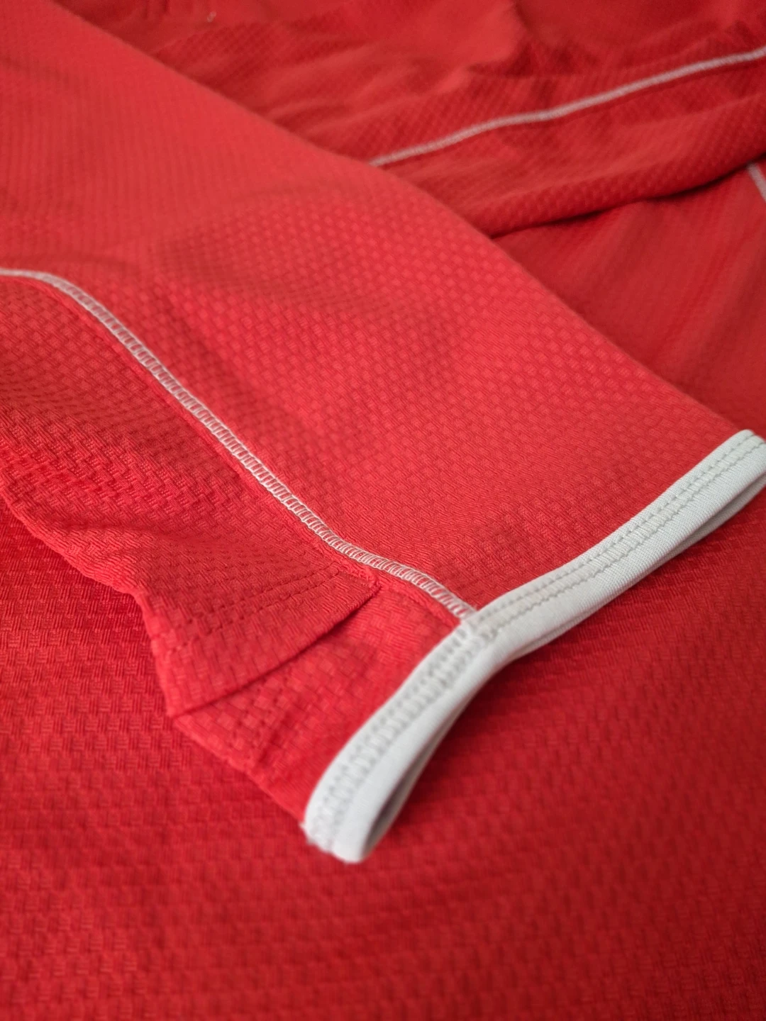 Elevate Red 1/4 Zip Long Sleeve Shirt - photo 4