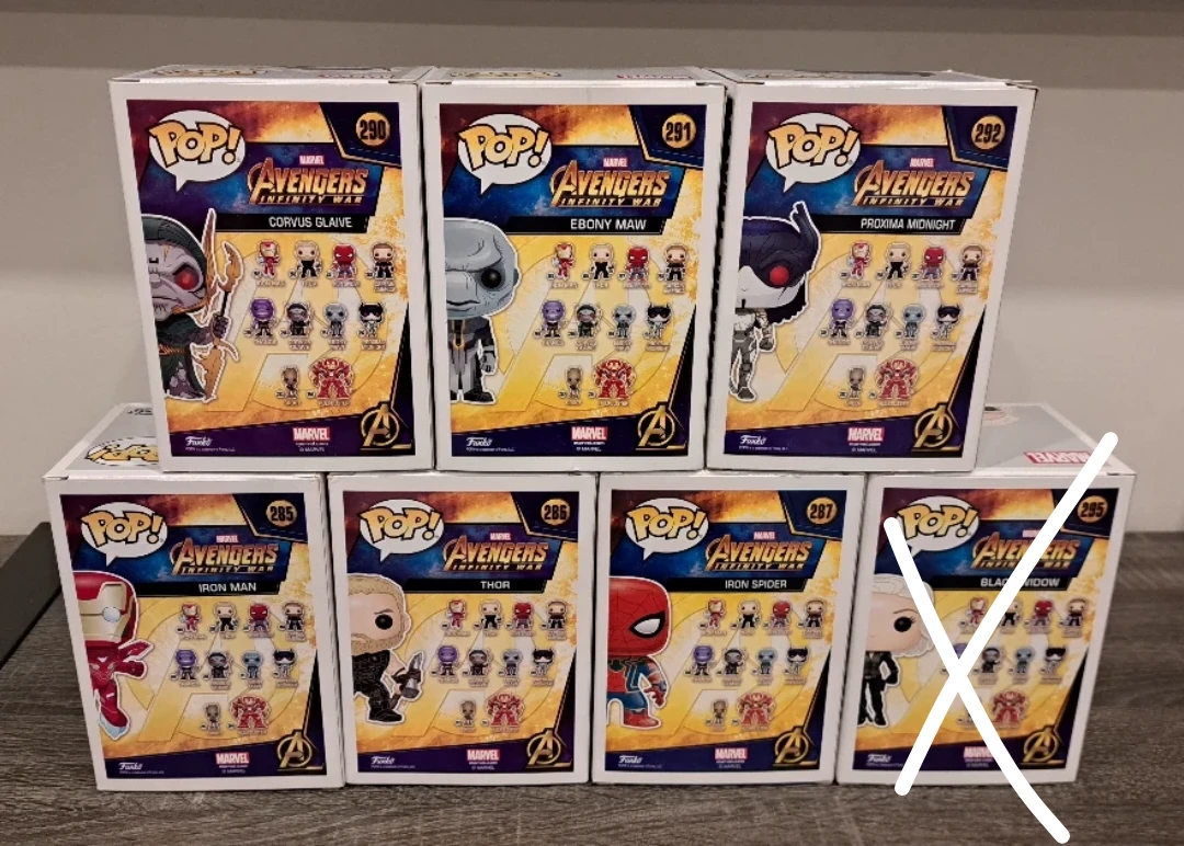 🧤🔨🕷🕴👿💀🔻 Infinity War | Avengers | Marvel Funko Pop - photo 3