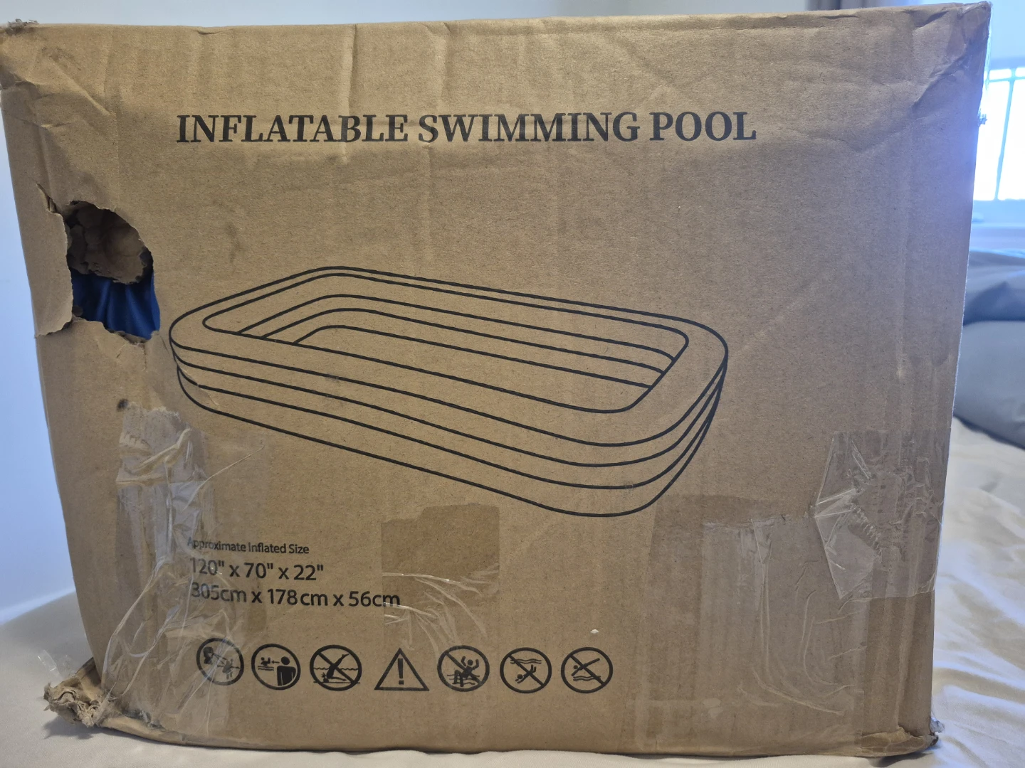 Large Family Inflatable Swimming Pool - photo 4