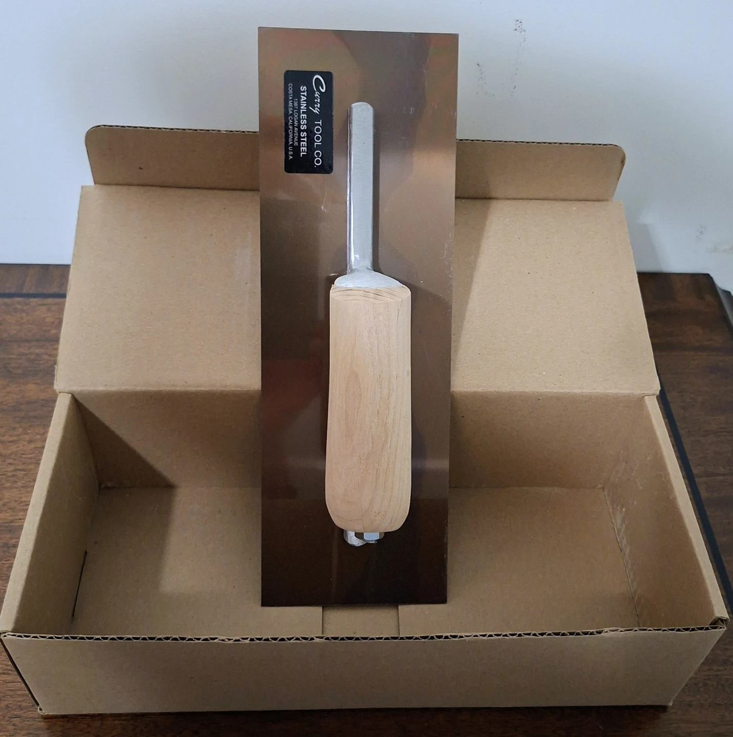 Curry Trowel - Stainless Steel 4 X 12