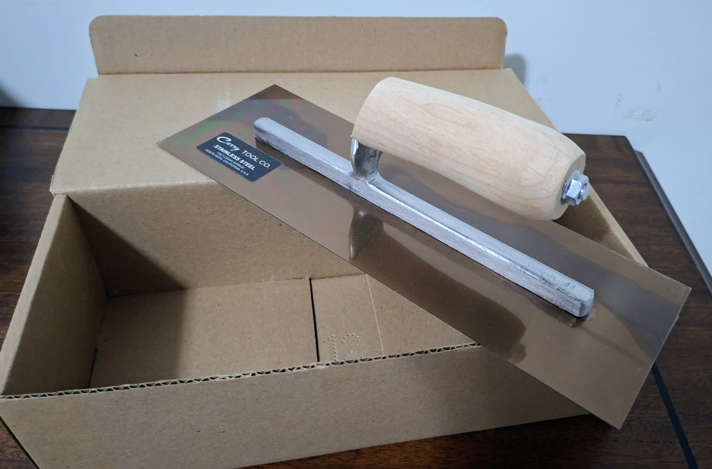 Curry Trowel - Stainless Steel 4 X 12 - photo 4