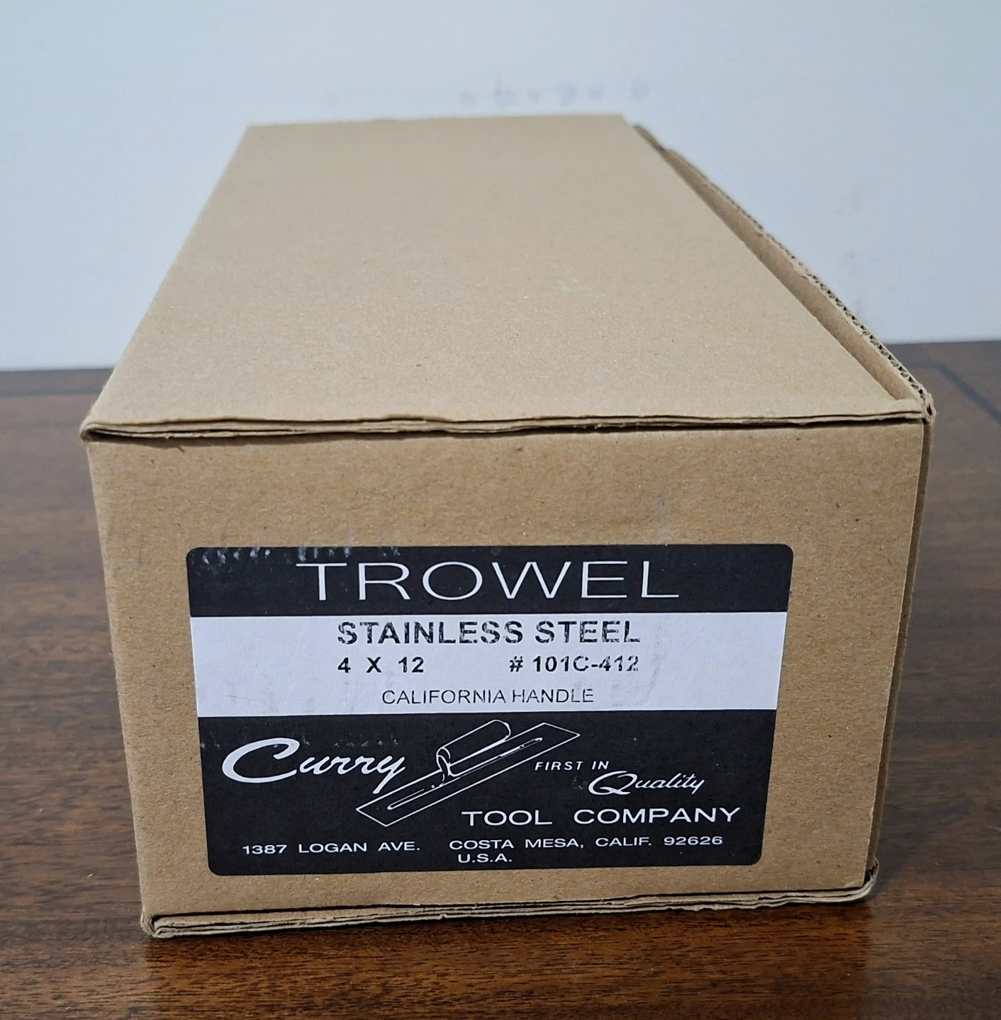 Curry Trowel - Stainless Steel 4 X 12 - photo 5