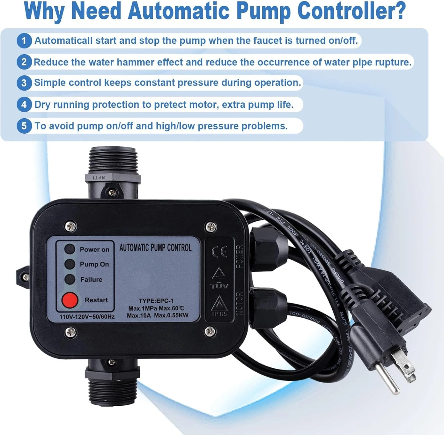 Automatic Pump Control Switch
