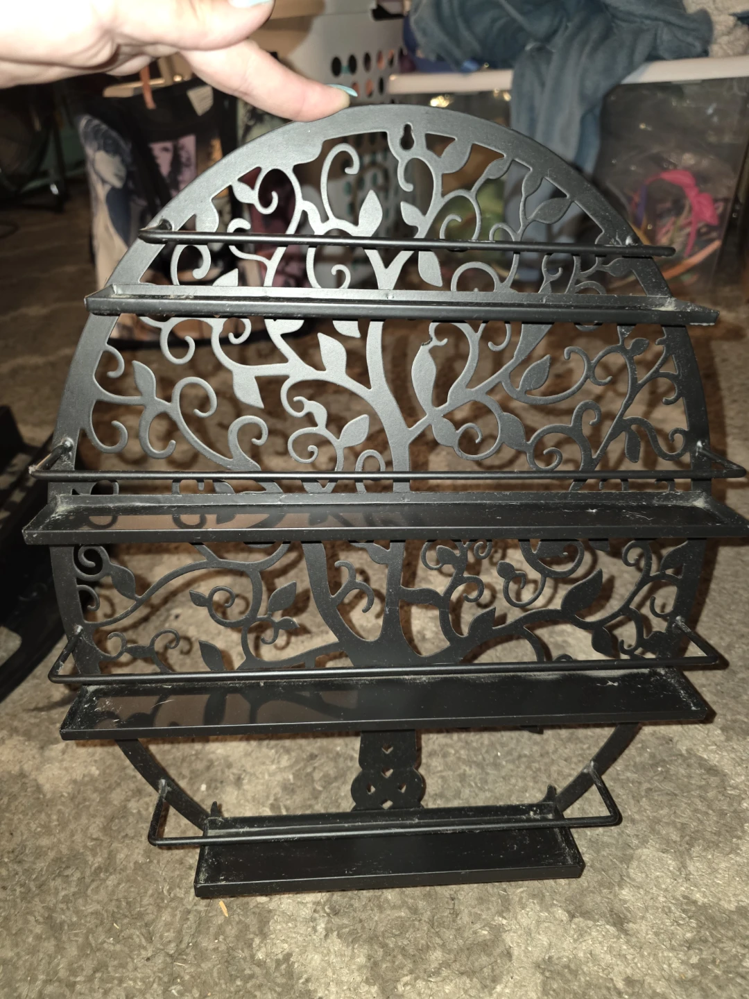 Metal Tree of Life Wall Shelf - photo 2
