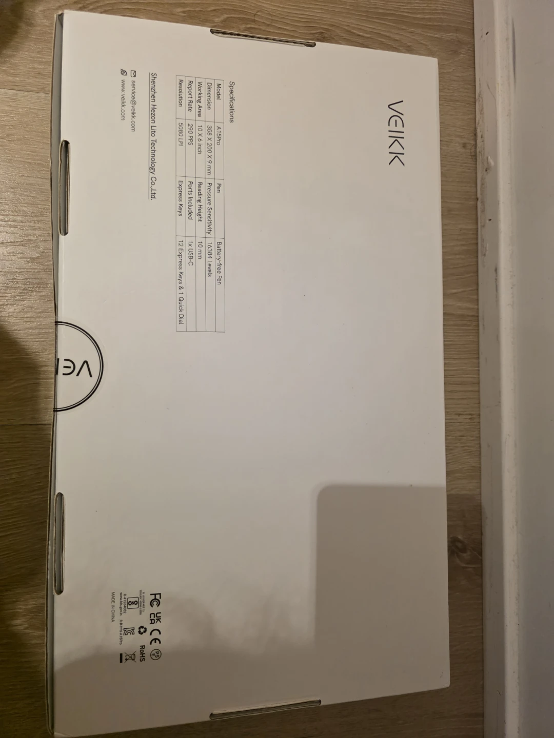 VEIKK A15PRO Graphics Drawing Tablet - photo 2