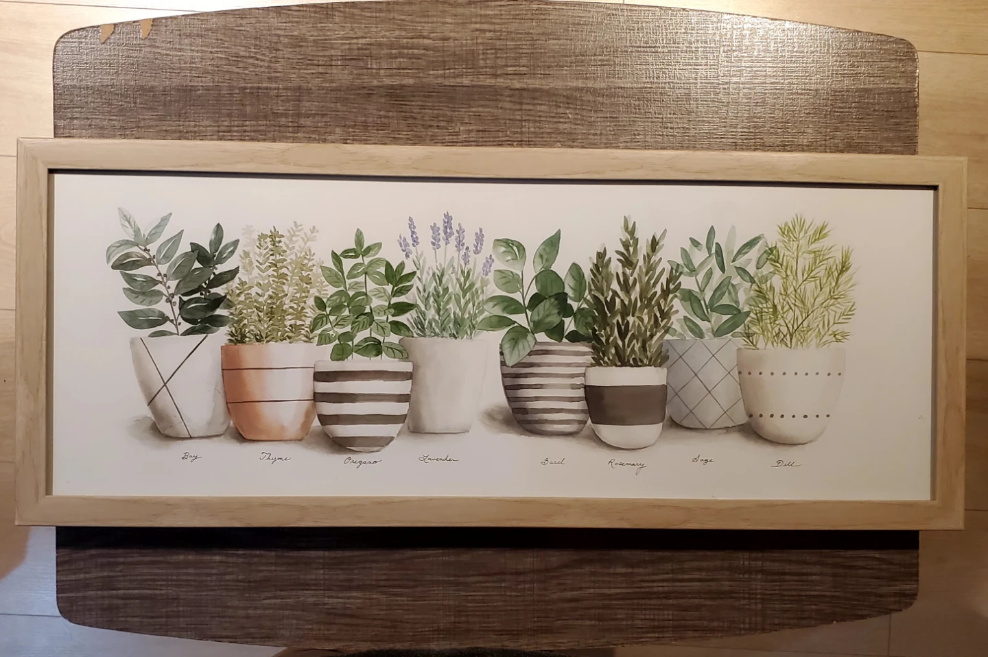Herbal Plant Wall Art