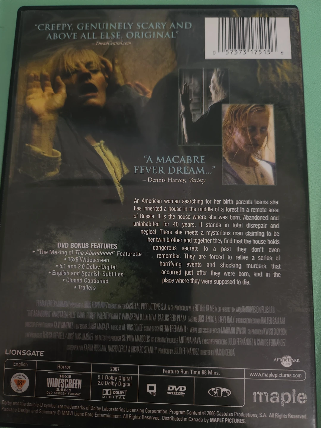 2 Horror DVDs - photo 3