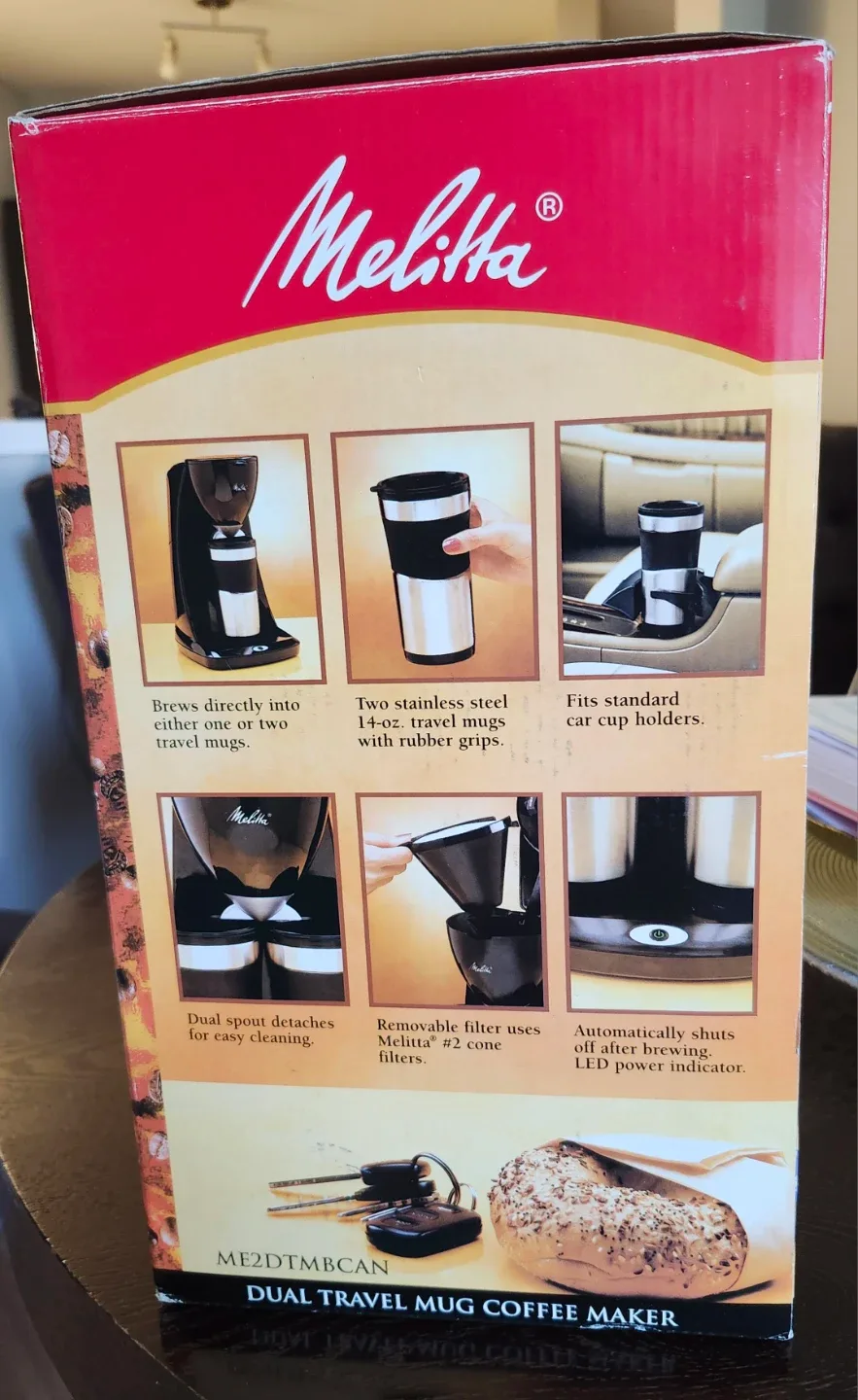 Melitta Dual Travel Mug Coffee Maker - photo 2