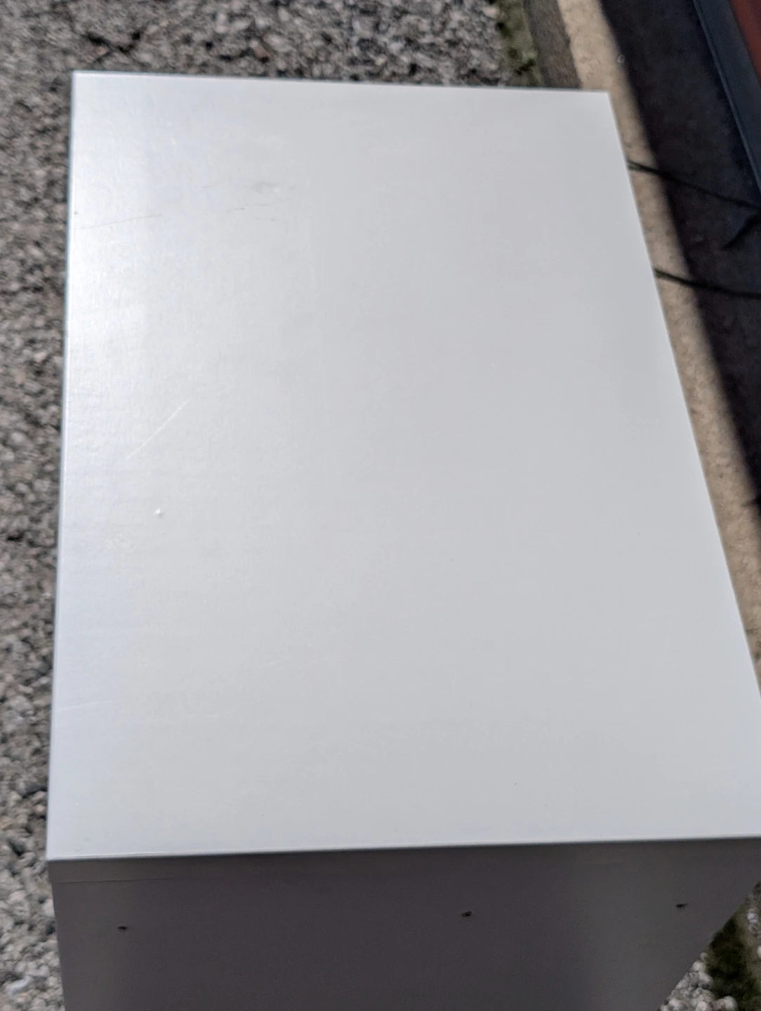 White 3-Shelf Storage Unit - photo 5