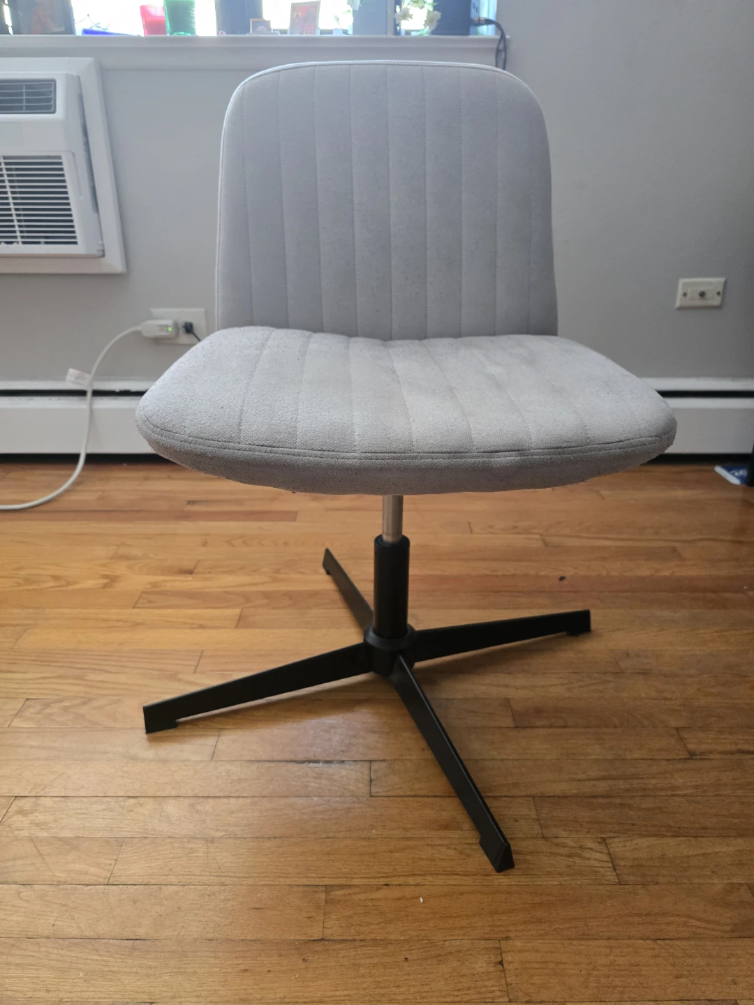 Gray Fabric Office Chair - photo 2