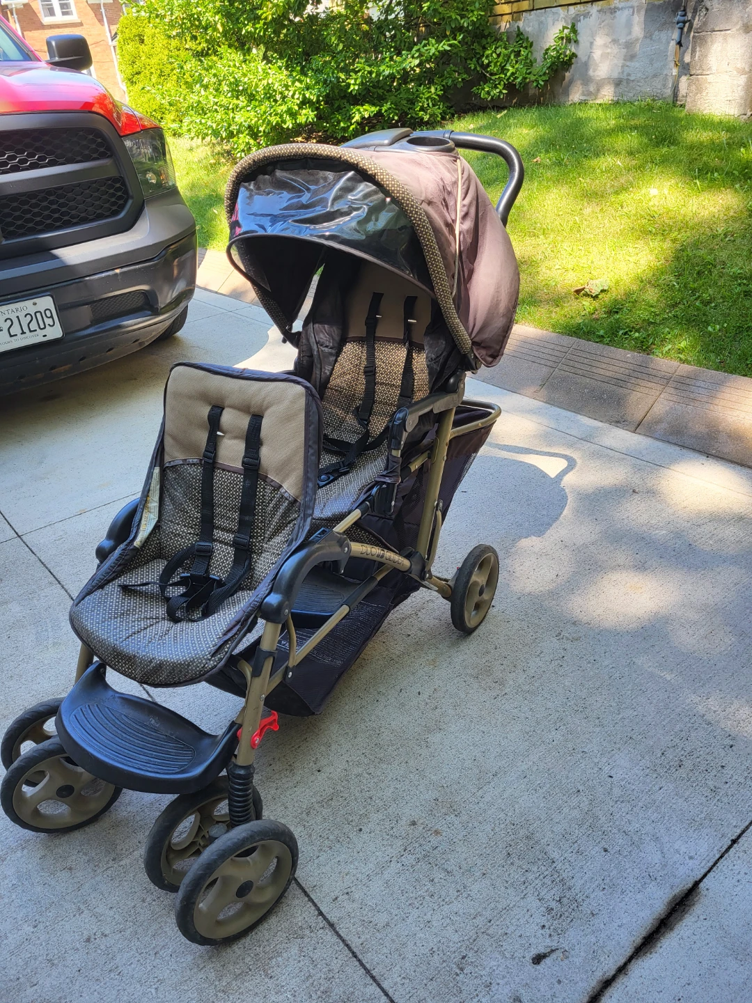 Sit and Stand Double Stroller