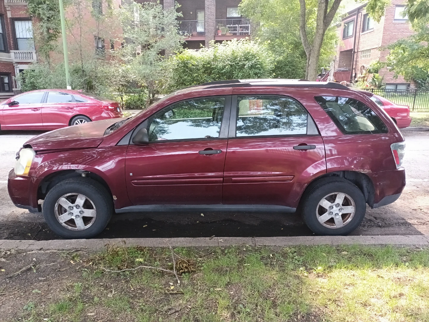 2007 Chevrolet Equinox LS Burgundy