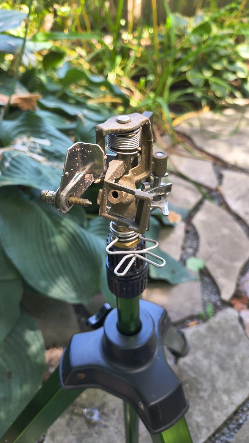 Tripod Sprinkler with Brass Head - photo 4