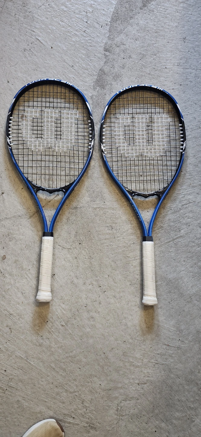 Pair of Blue Wilson Tour Slam Lite Tennis Rackets - photo 2
