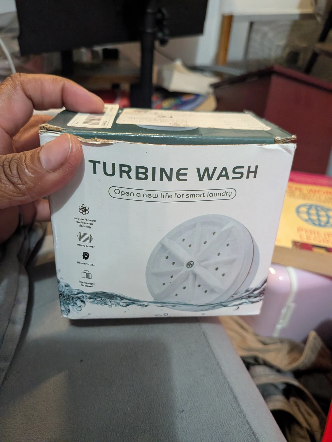 TURBINE WASH Portable Mini Washing Machine