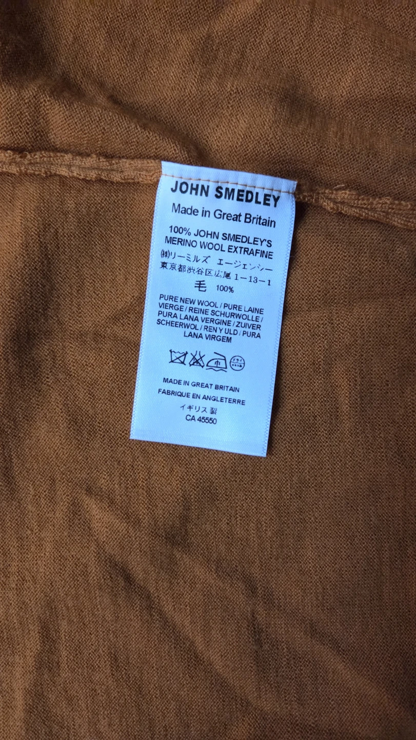 John Smedley Merino Wool Vest - Size M (men's) - photo 3