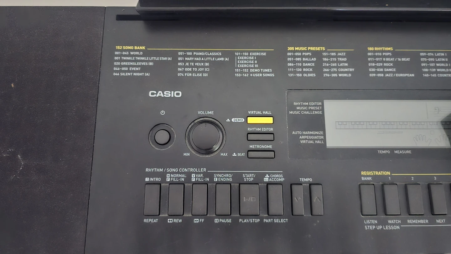 Casio WK-240 Digital Keyboard - photo 4