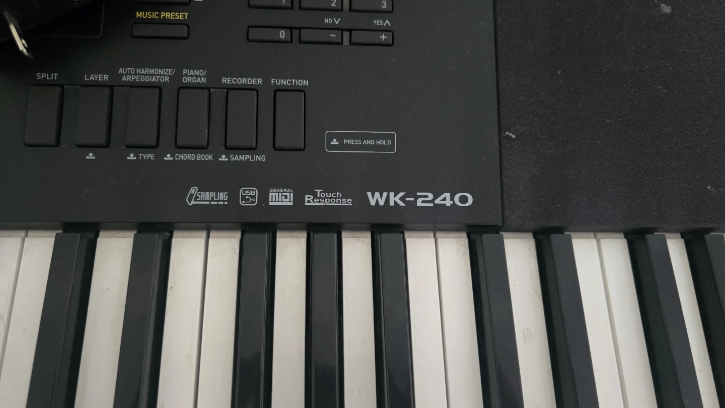Casio WK-240 Digital Keyboard - photo 5