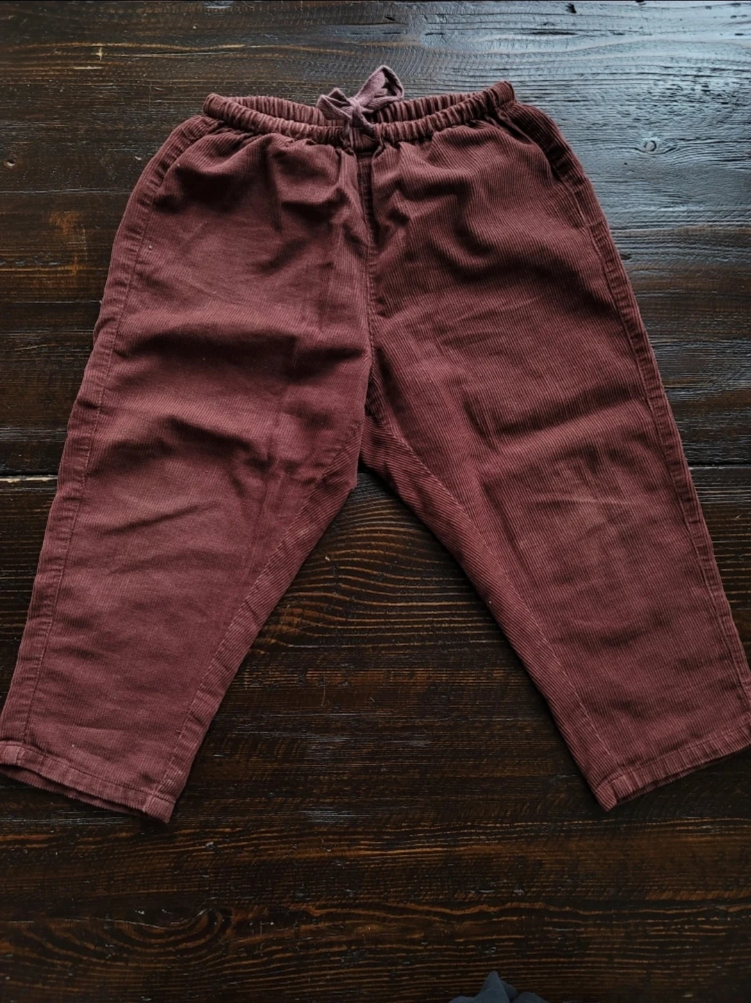 Caramel Corduroy Pants - Size 2