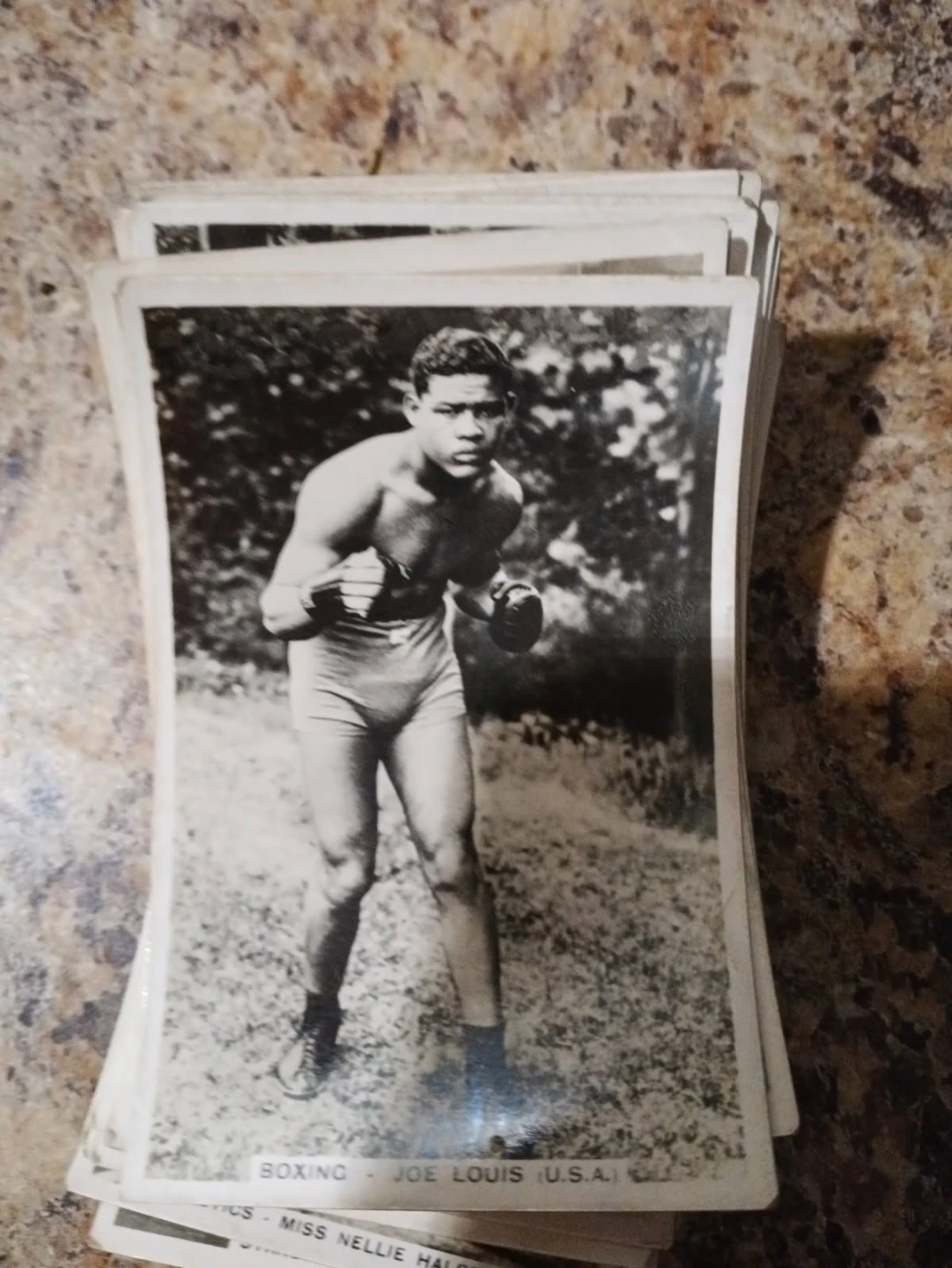 Vintage Football & Boxing Photos