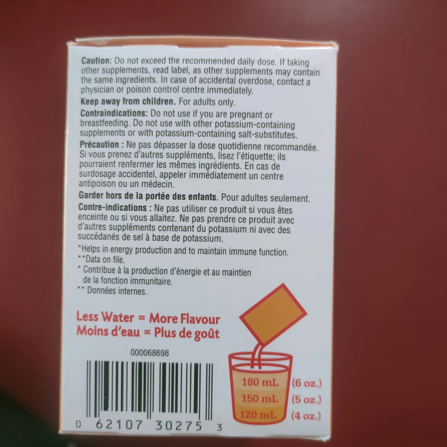 Emergen-C 1,000mg Vitamin C Super Orange Drink Mix - photo 3