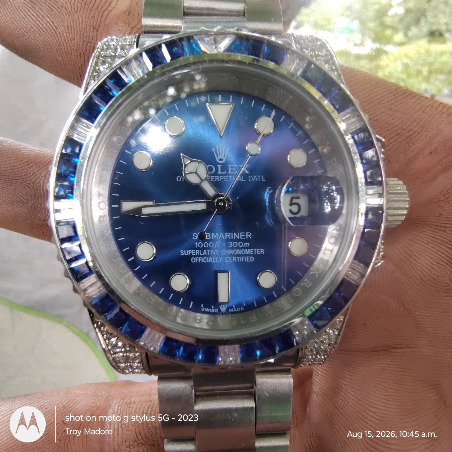Aftermarket submariner Rolex watch - photo 3