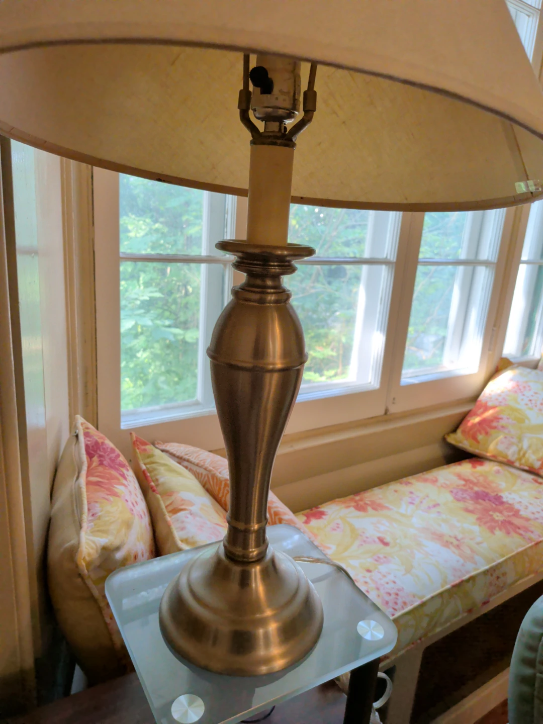 Vintage Brass Table Lamp - photo 2