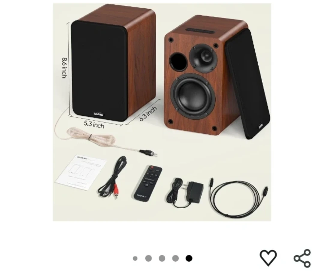 Edifier Bookshelf Speakers with Bluetooth - photo 2