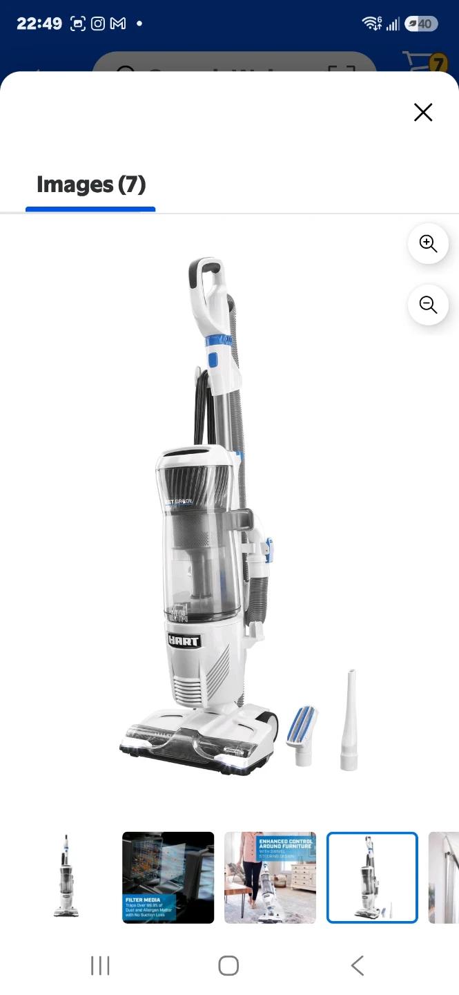 New HART Cordless Stick Vacuum