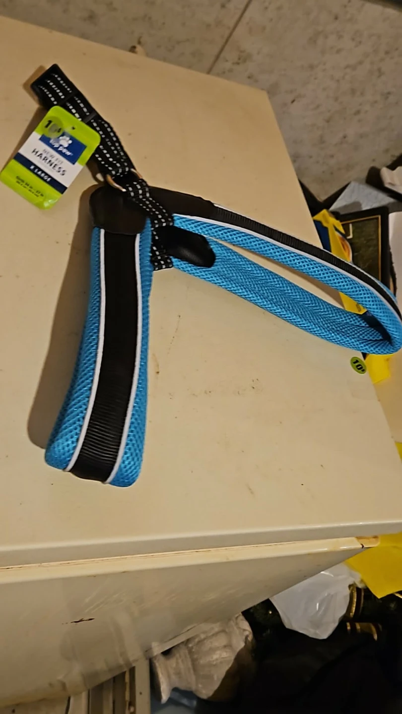 Top Paw New Fit Harness X Large Blue