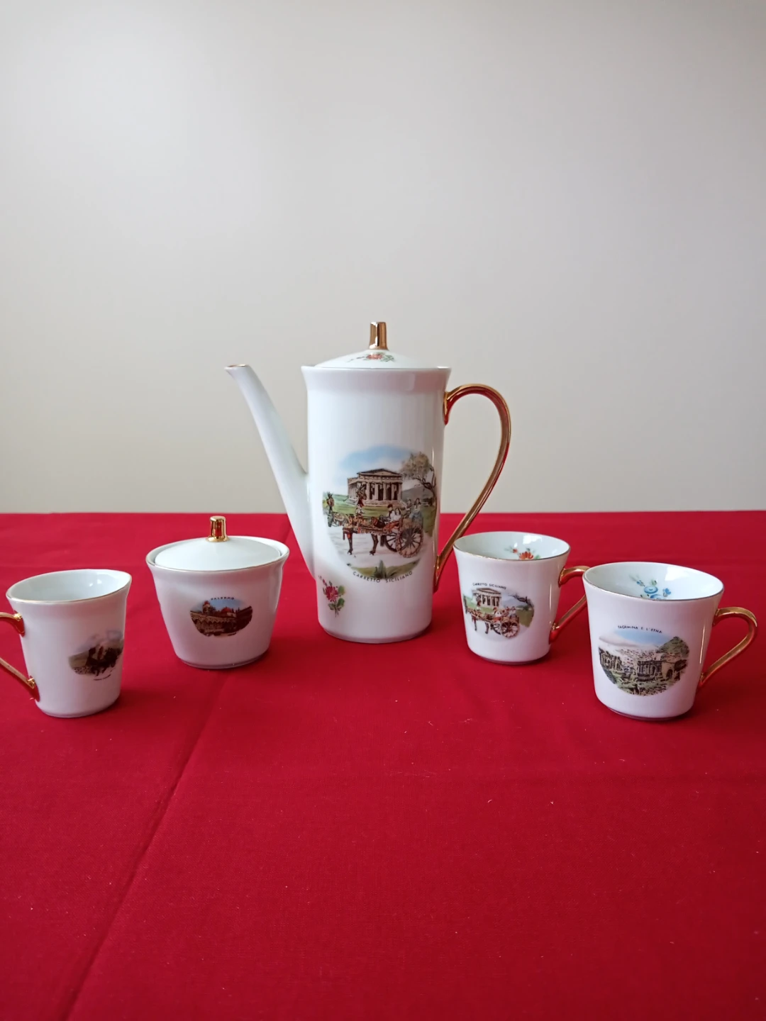 Porcelain Espresso Coffee Set - photo 2