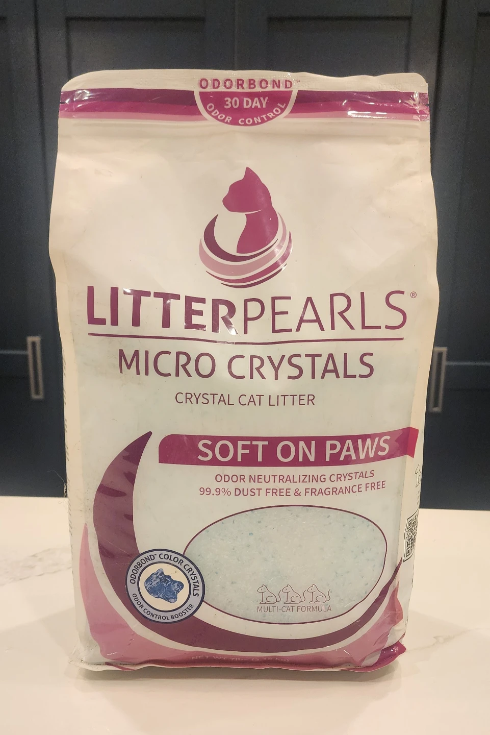 LitterPearls Micro Crystals Cat Litter 7lbs Sealed - photo 2
