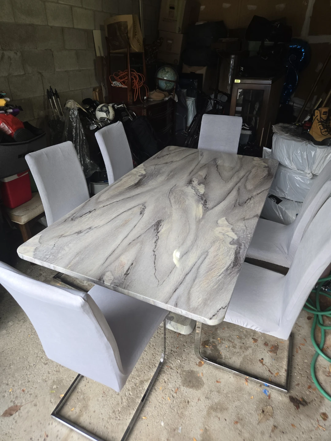 Dining room table & 6 chairs - photo 2