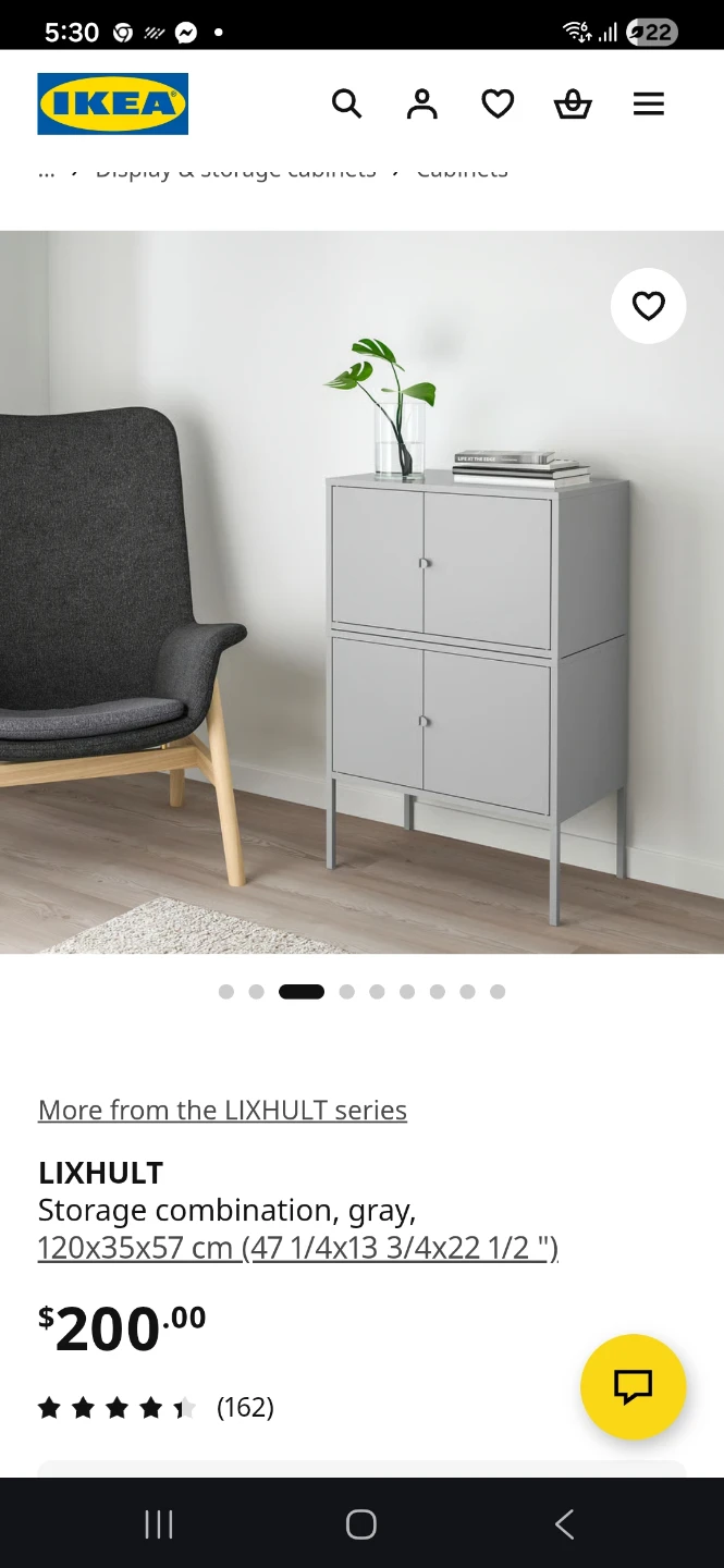 IKEA LIXHULT Storage Combination - Gray - photo 3