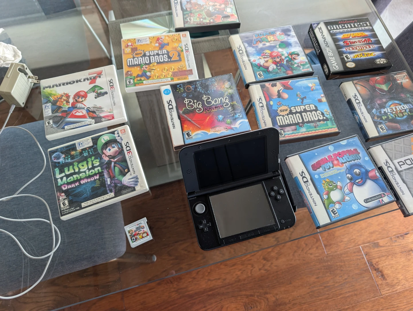 Nintendo 3DS XL Console with Games