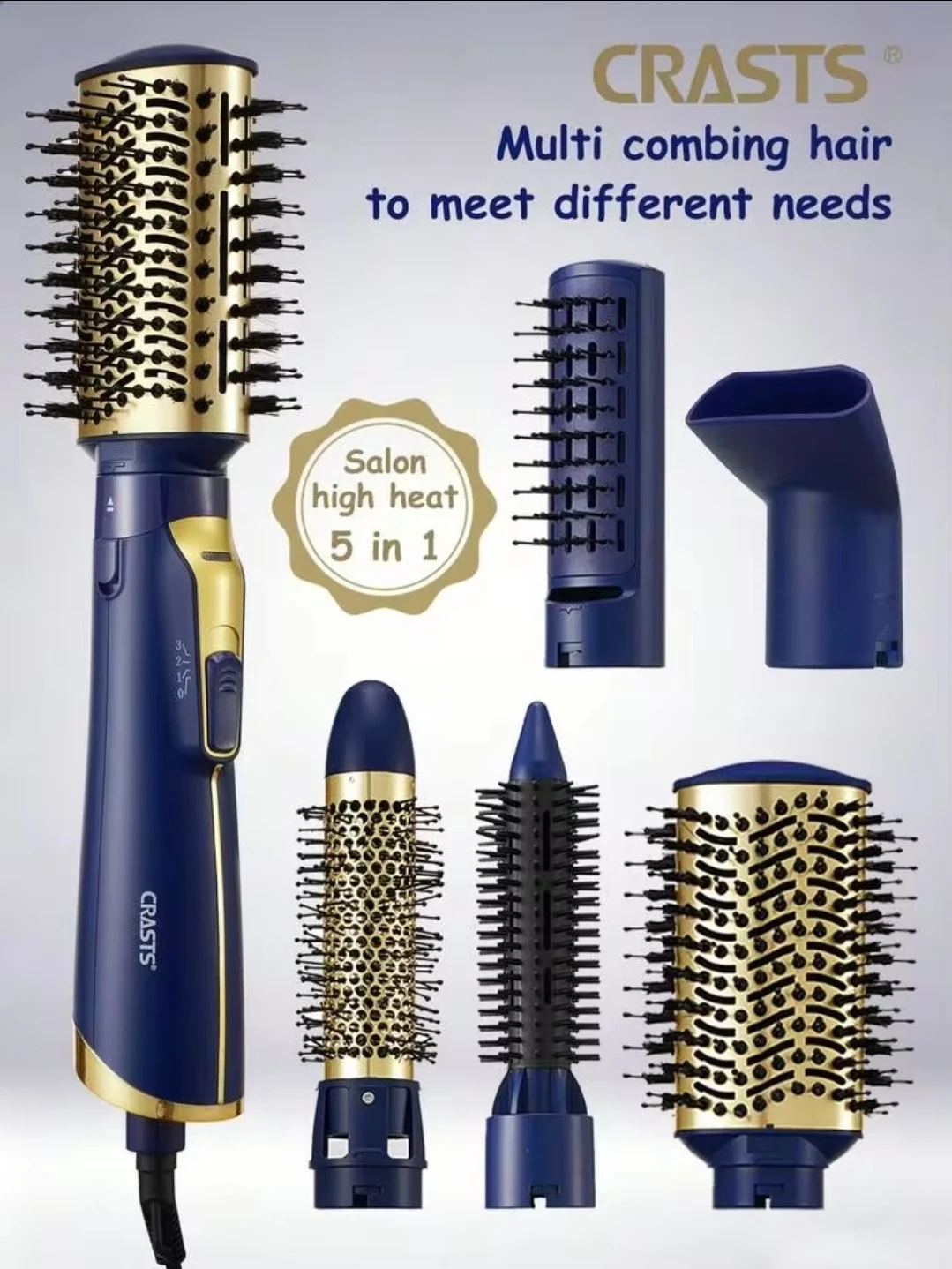 ❤️ 5-in-1 Hair Styling Set & Hot Air Brush - photo 2