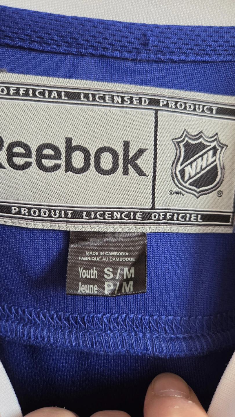 Reebok Toronto Maple Leafs Youth Hockey Jersey S/M - photo 3