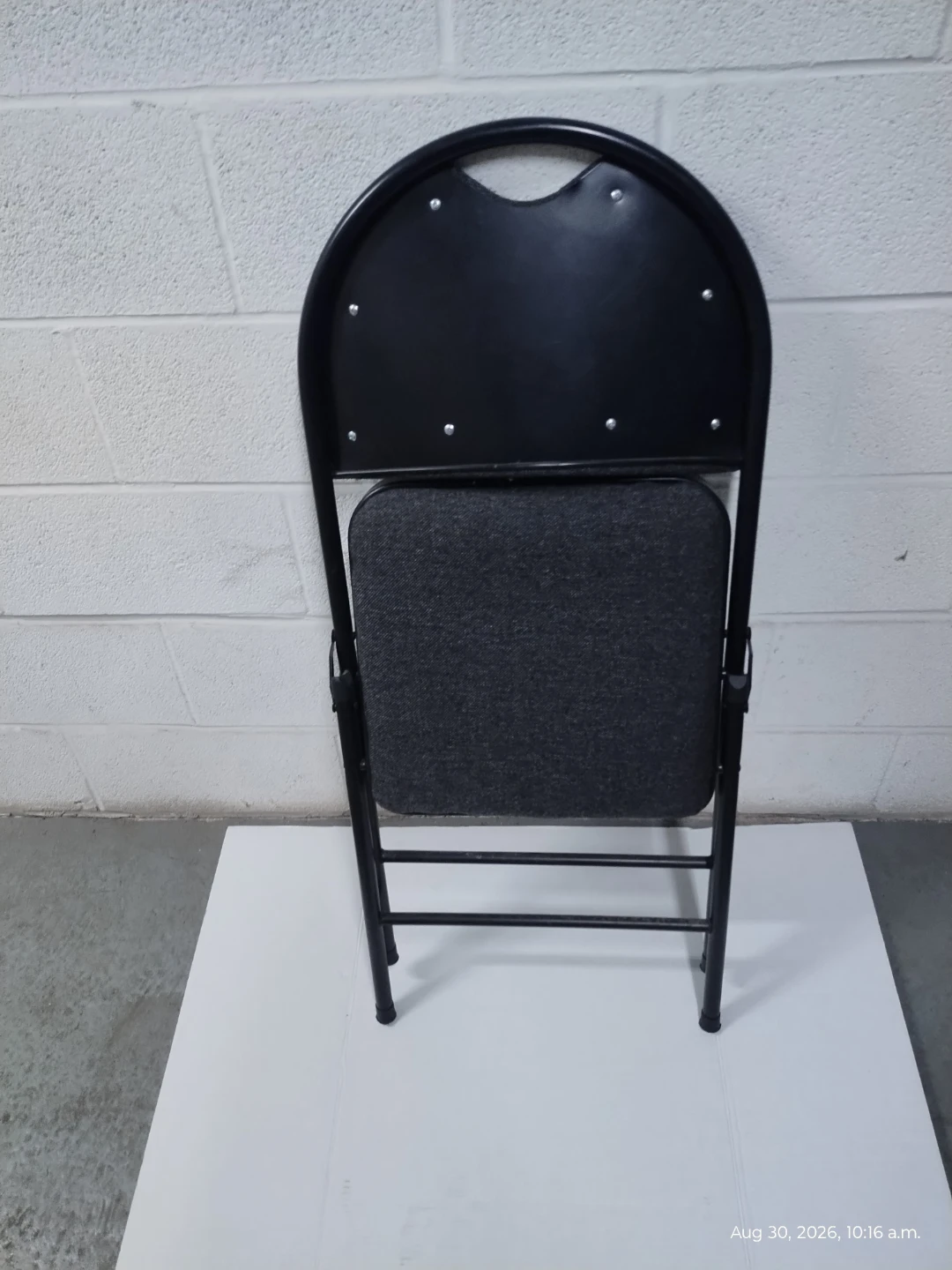 🪑 GSC Padded Folding Chairs – Good Condition - photo 3