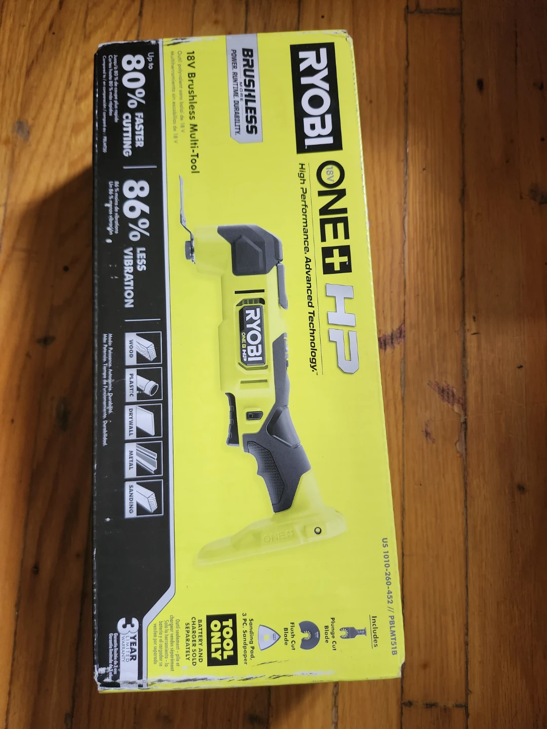 Ryobi ONE+ HP 18V Brushless Multi-Tool (Tool Only)