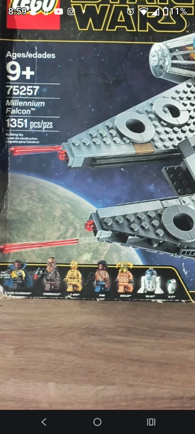 LEGO Star Wars Millennium Falcon 75257 Building Toy - photo 2