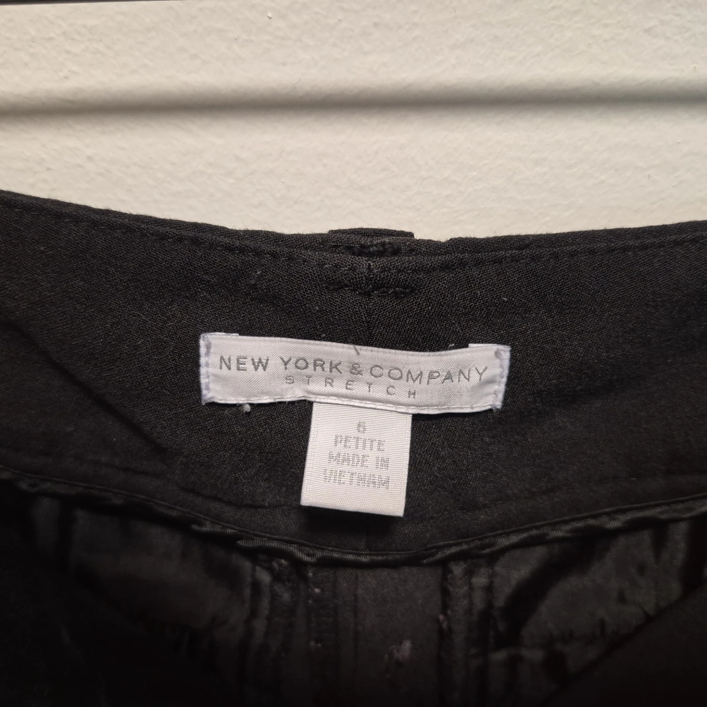 New York & Company Stretch Black Petite Dress Pants - photo 2