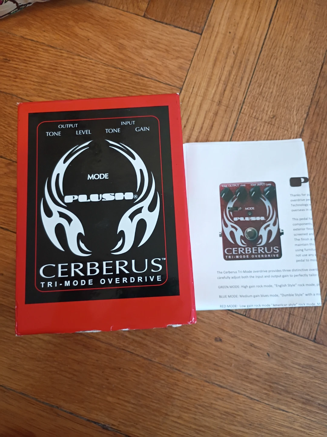 Plush Cerberus Tri-Mode Overdrive Guitar Pedal - photo 2