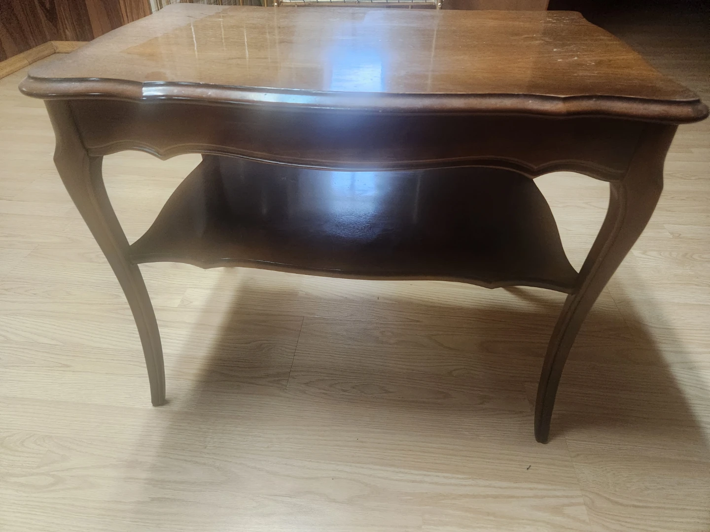 Vintage French Provincial End/Side Table w/Drawer - photo 5