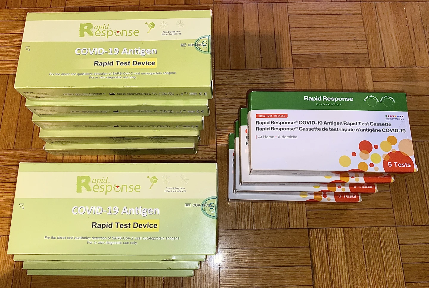 COVID-19 Antigen Test Kits - 13 Boxes Clearance Sale