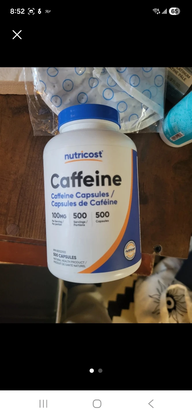 Nutricost Caffeine Capsules